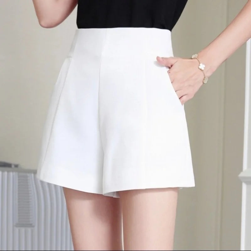 Women’s High Waist Chiffon Shorts