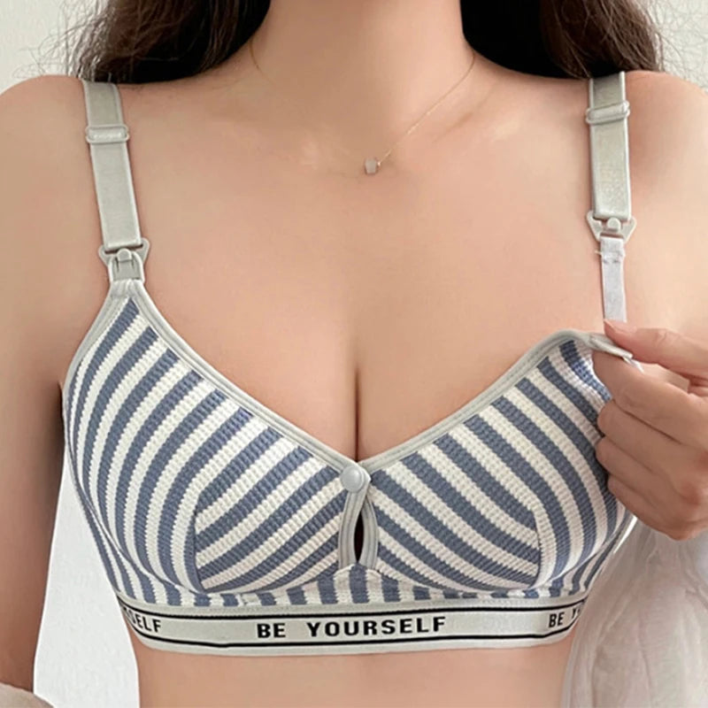 Lightweight Cotton Maternity Nursing Bra