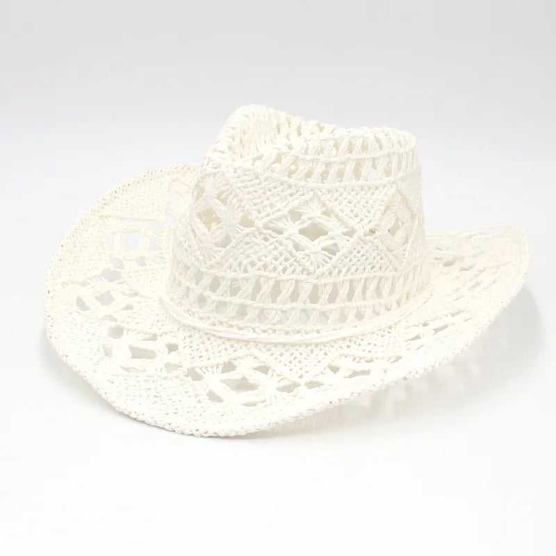 Straw Hat for Women Men Summer Handmade