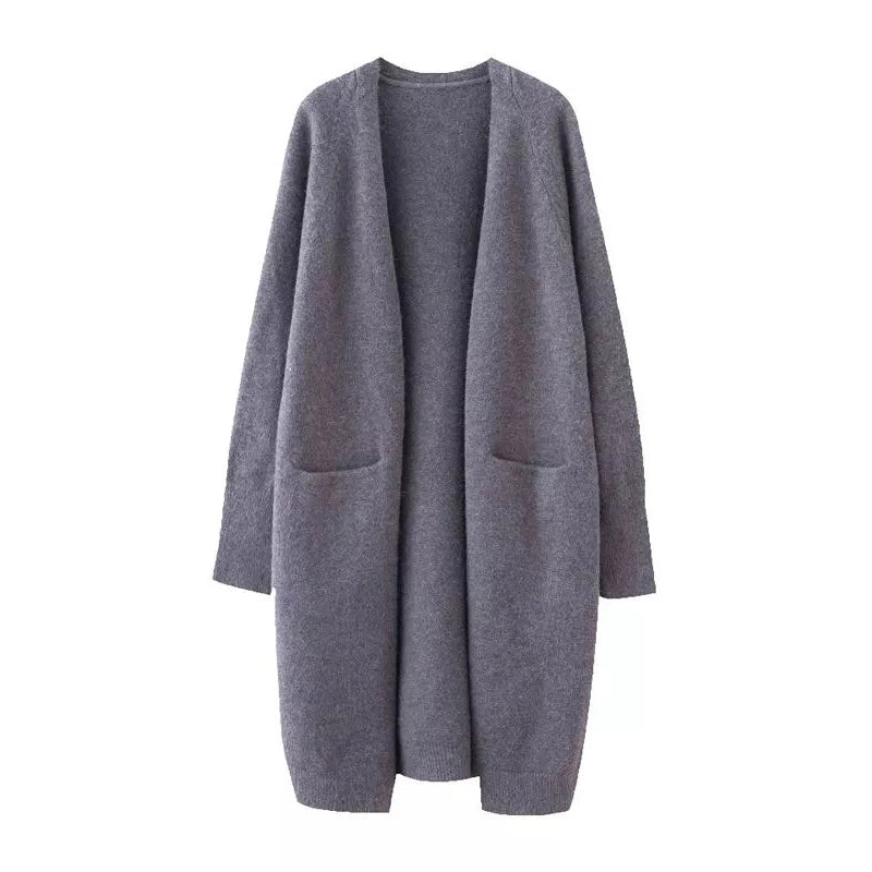 Women’s Warm V-Neck Sweater Cardigan