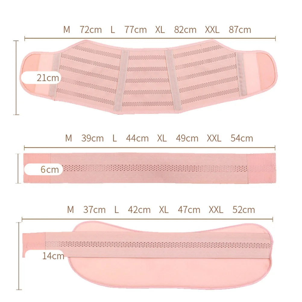 XL Nude Adjustable Maternity Support Belt