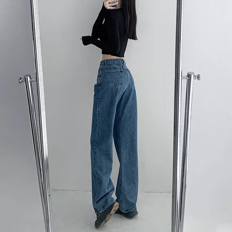 Women’s High Waist Wide Leg Jeans