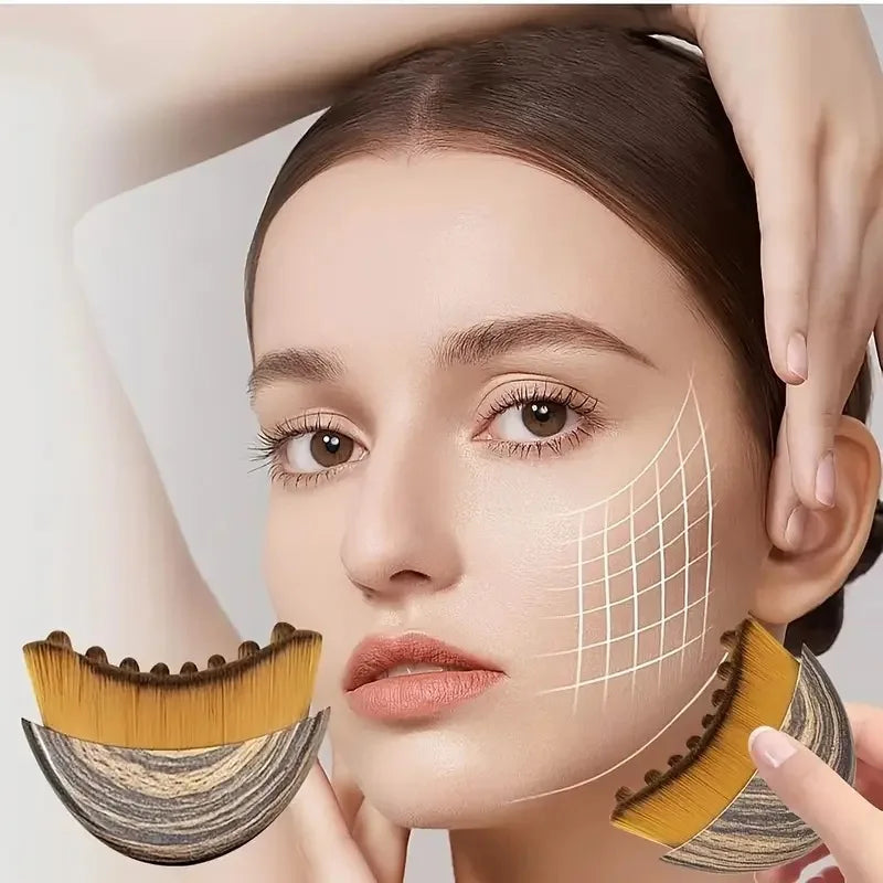 Lymphatic Contour Face Sculpting Brush