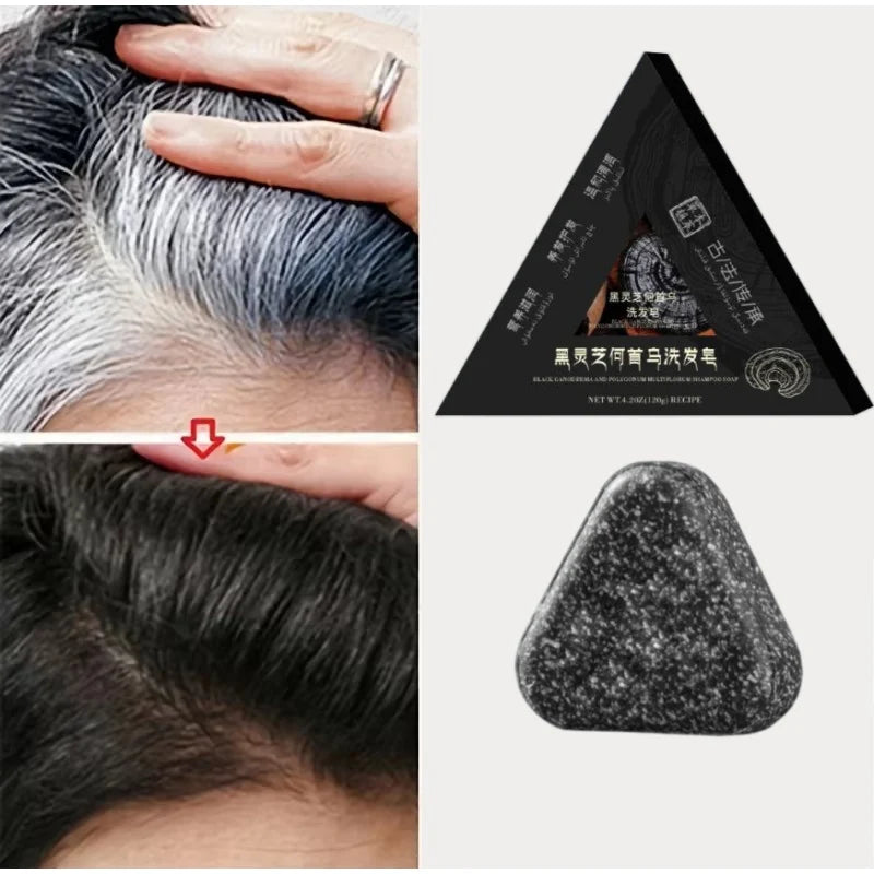 Natural Black Hair Growth Shampoo Bar
