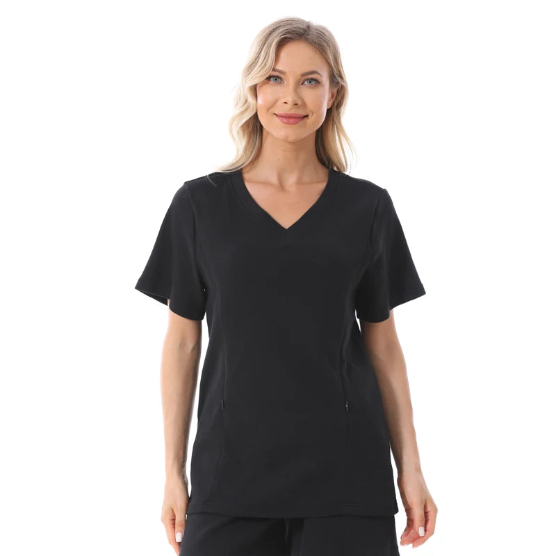 Plus Size Summer Maternity Breastfeeding Set