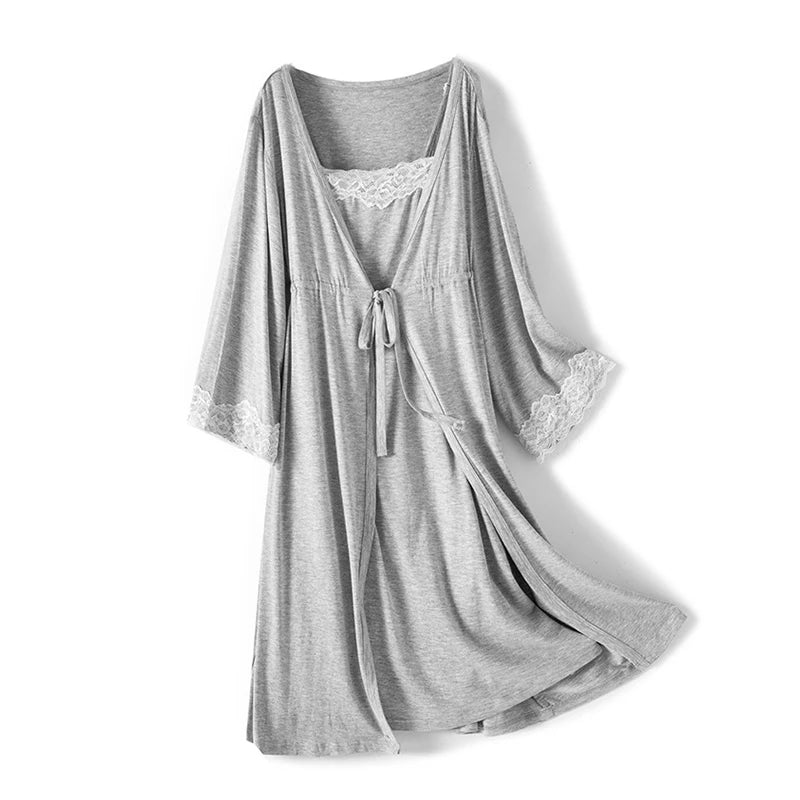 2PCS Maternity Nursing Pajama Set