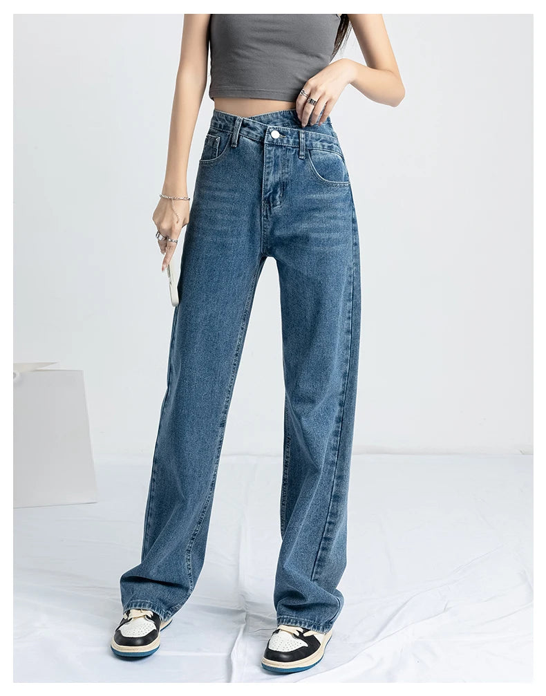 Women’s High Waist Wide Leg Jeans