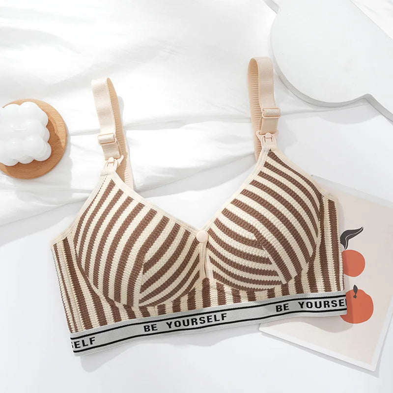 Lightweight Cotton Maternity Nursing Bra