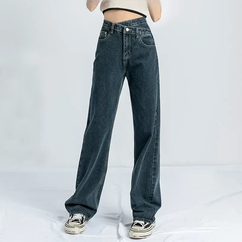 Women’s High Waist Wide Leg Jeans