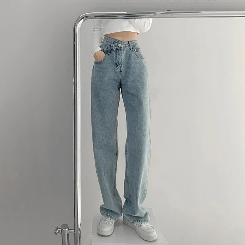Women’s High Waist Wide Leg Jeans