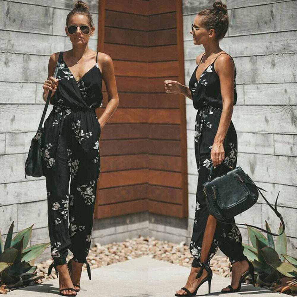 Women’s Summer Sleeveless Jumpsuit