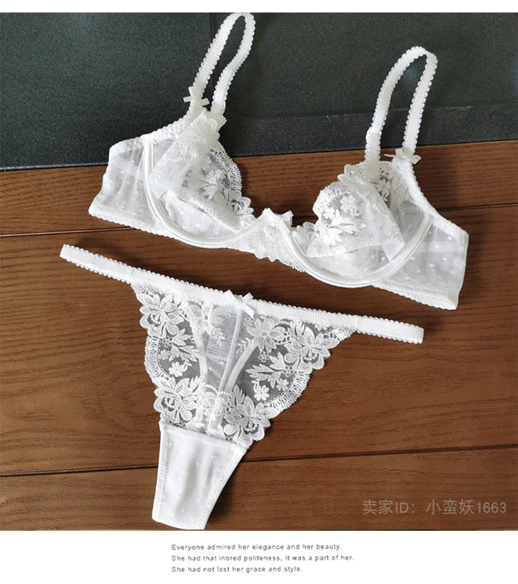 Lace Wire-Free Bralette Set