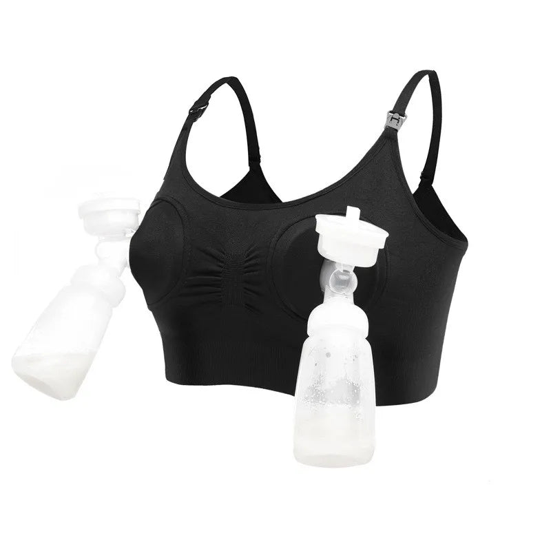 Hands-Free Soft Maternity Pumping Bra