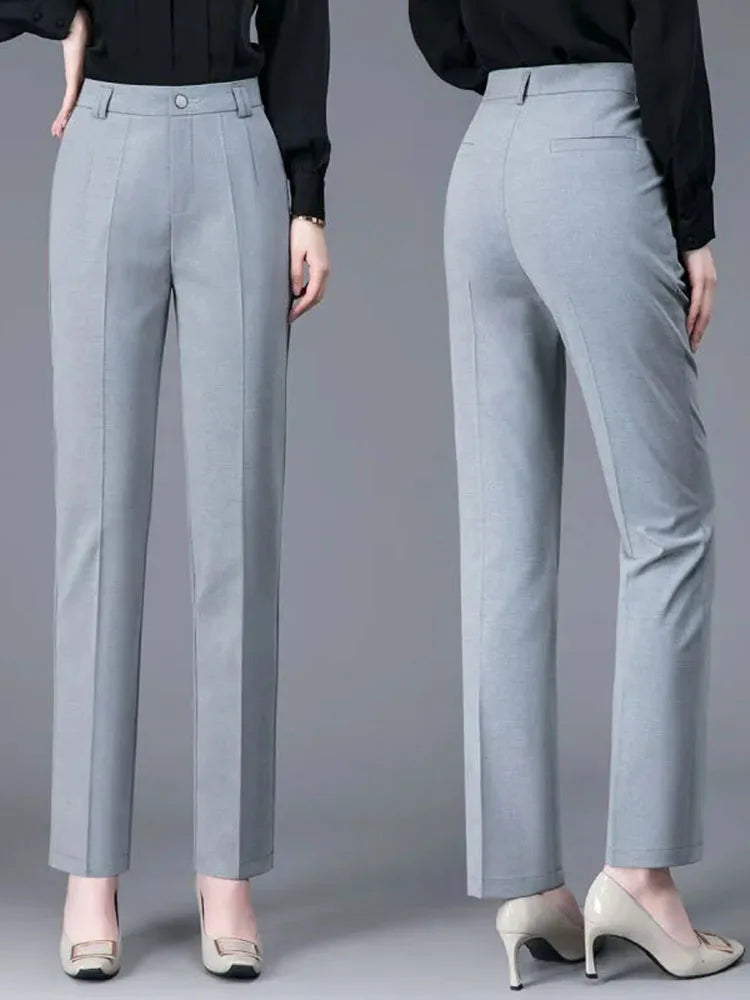Women Formal High Waist Suit Pants