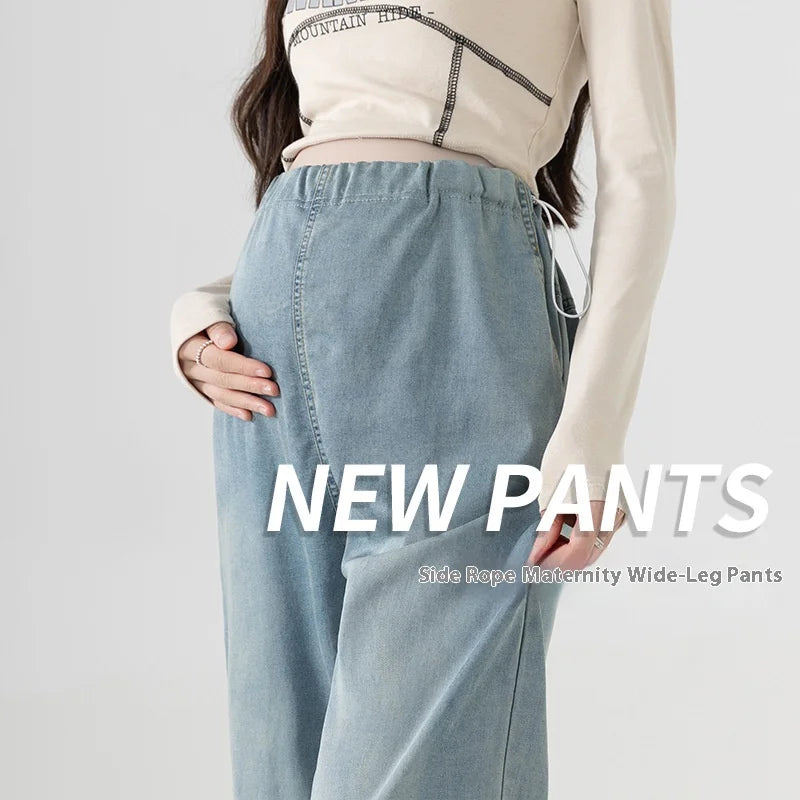Maternity Tencel Nine-Tencel Jeans