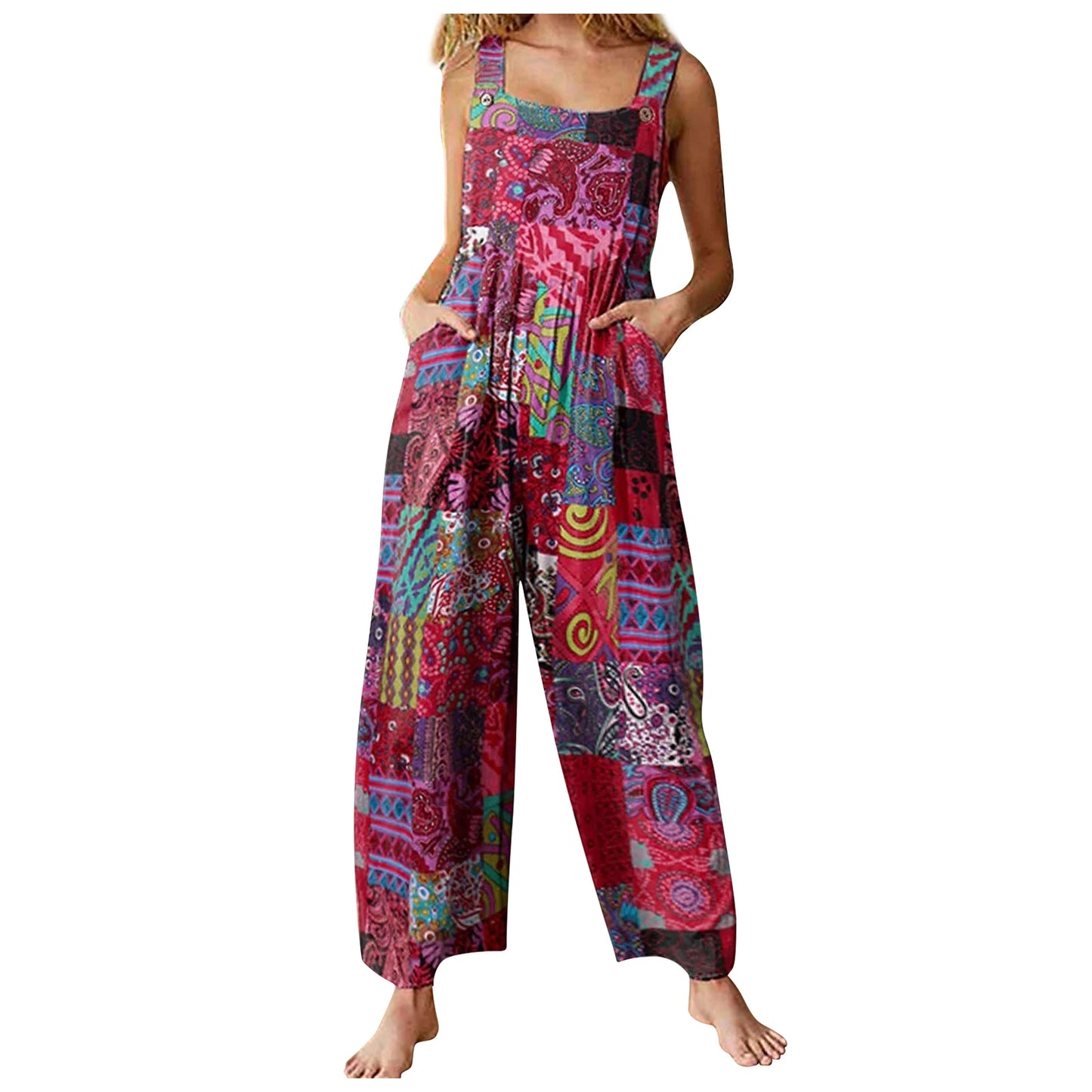 Rompers with Pockets for Girls Playsuit