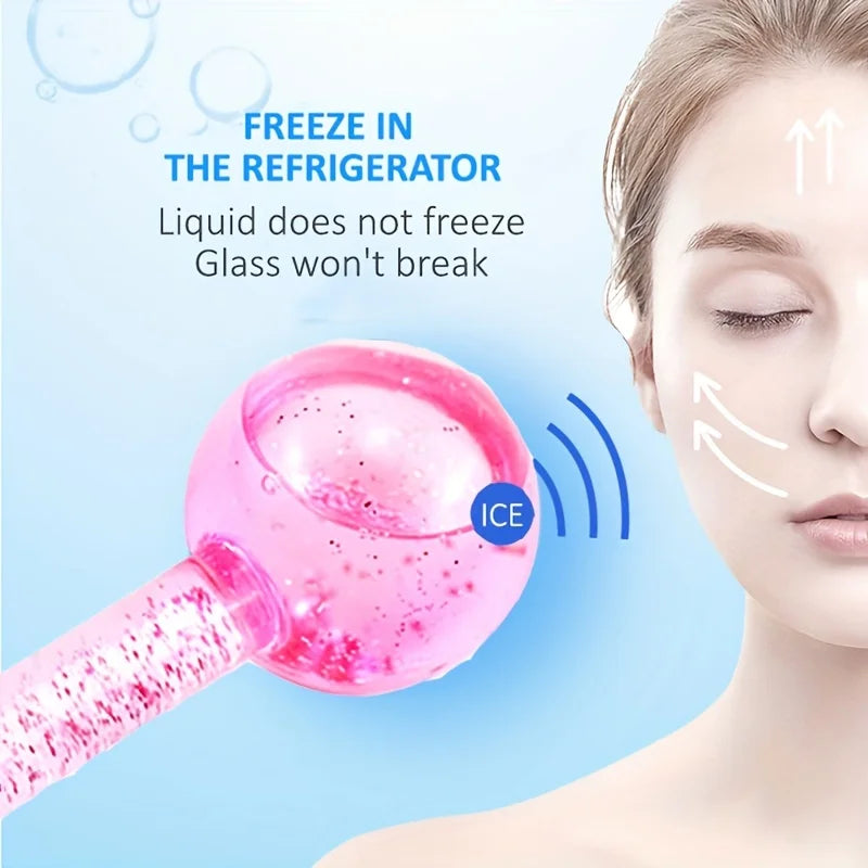 2pcs Ice Globes Facial Massage Set