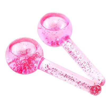 2pcs Ice Globes Facial Massage Set