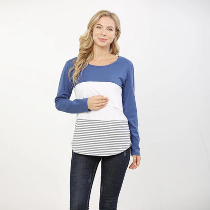 Autumn Long Sleeve Nursing Top