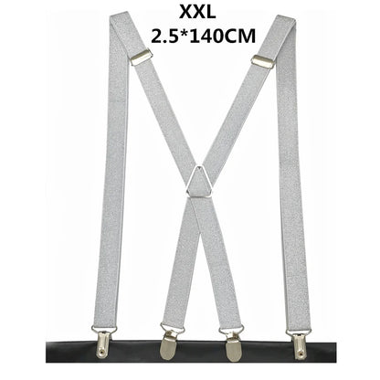 Gold & Silver Family Adjustable Suspender