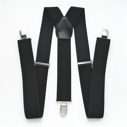 Men Plus Size Y-Back Suspenders