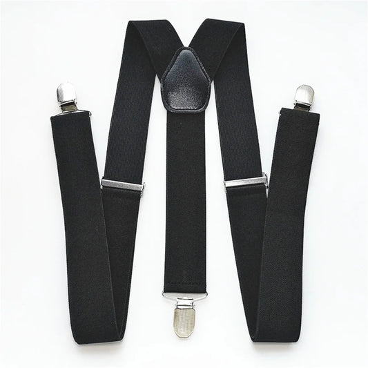 Men Plus Size Y-Back Suspenders