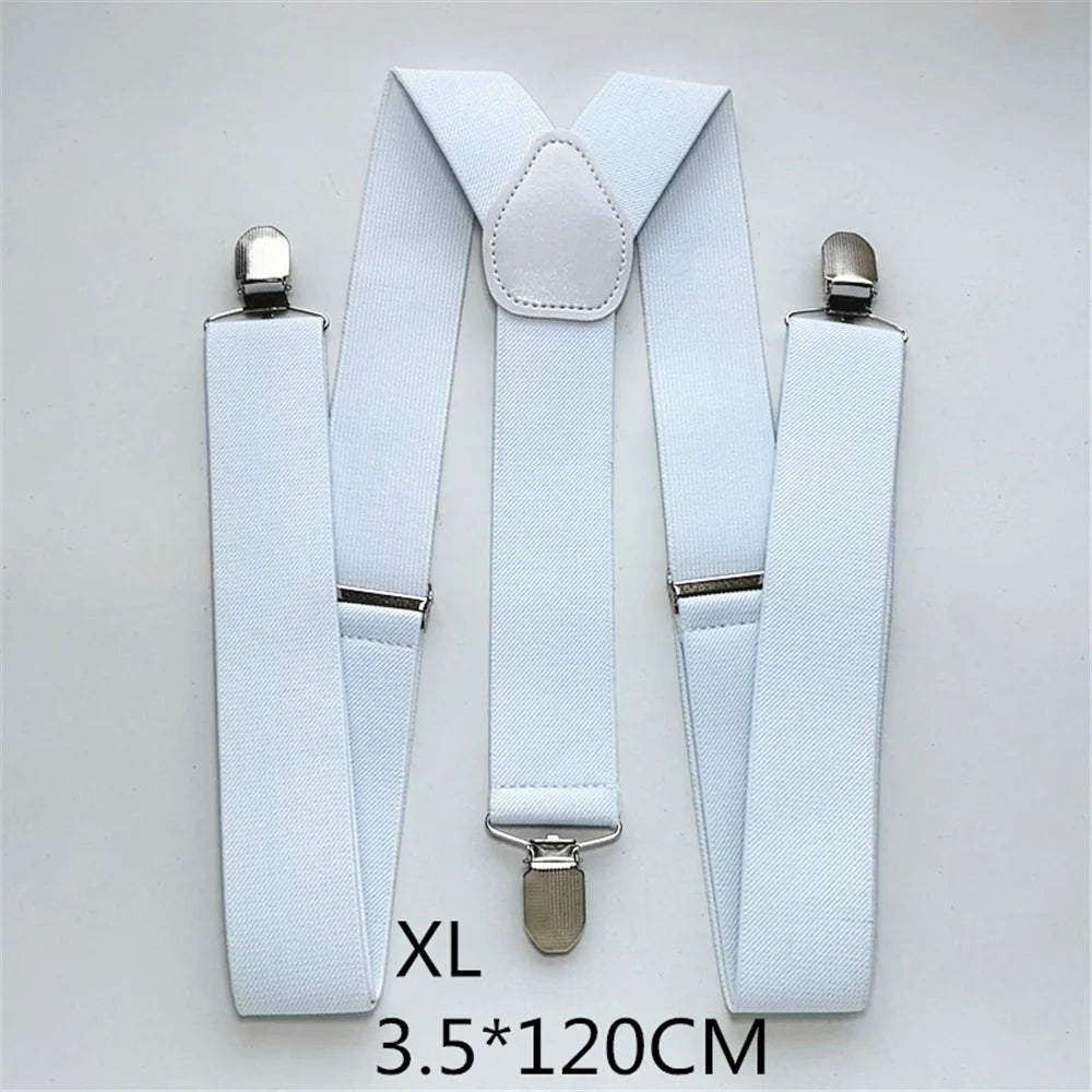 Men Plus Size Y-Back Suspenders