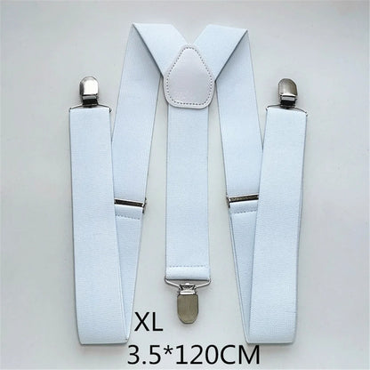 Men Plus Size Y-Back Suspenders