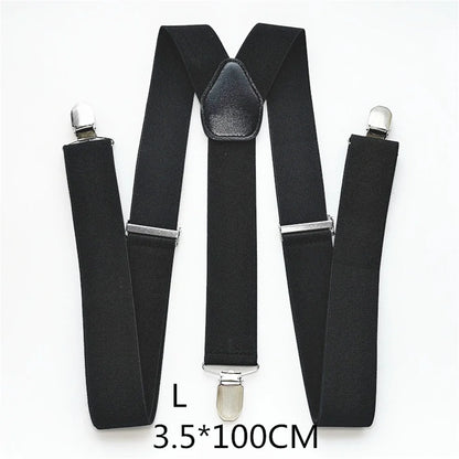 Men Plus Size Y-Back Suspenders