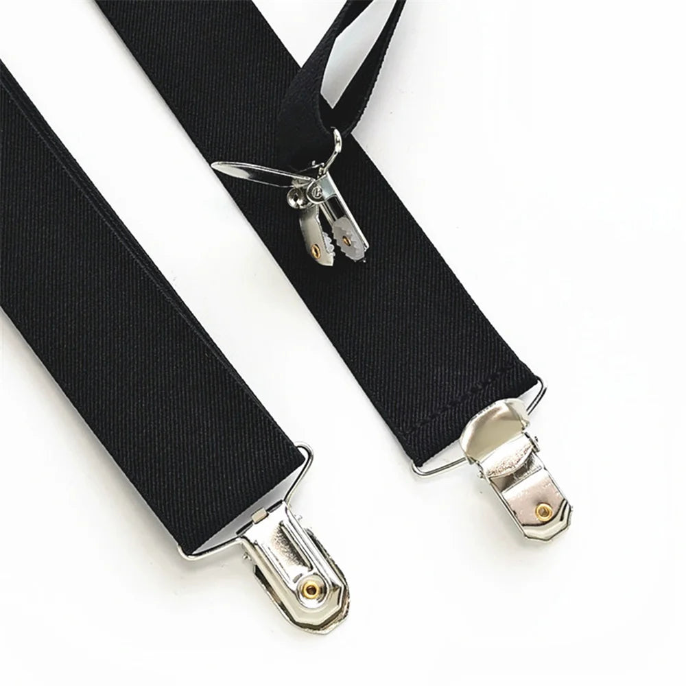 Men Plus Size Y-Back Suspenders