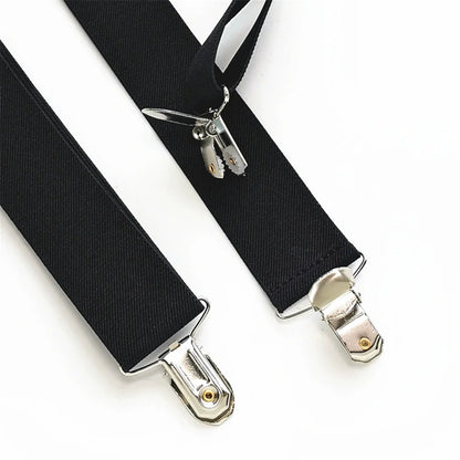 Men Plus Size Y-Back Suspenders