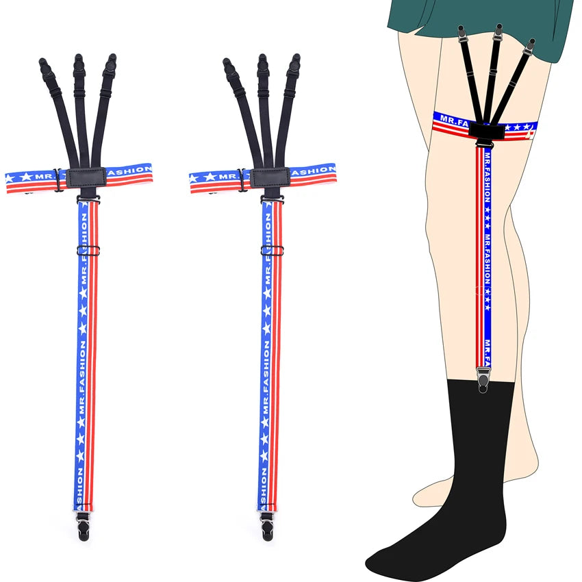 Man's Garters Shirt Stays