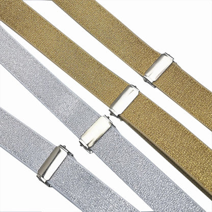 Gold & Silver Family Adjustable Suspender