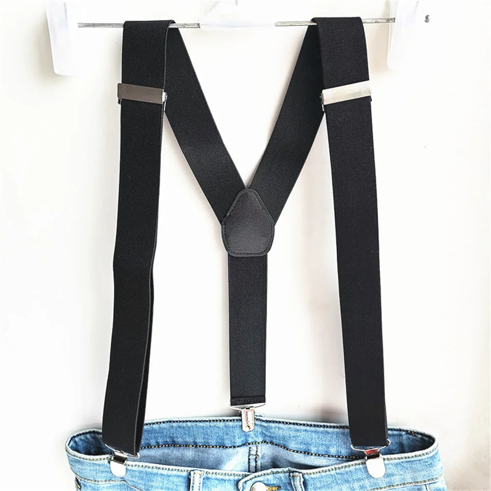 Men Plus Size Y-Back Suspenders