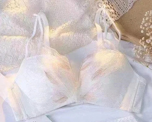 Sexy Lace Adjustable Wireless Bra Set