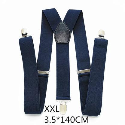 Men Plus Size Y-Back Suspenders