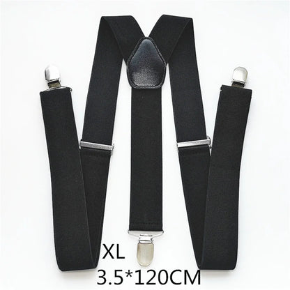Men Plus Size Y-Back Suspenders