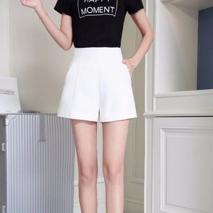 Women’s High Waist Chiffon Shorts