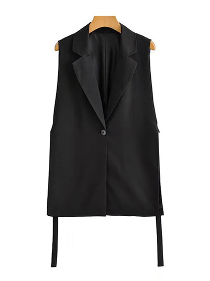 TRZA Women’s Vintage Button Vest