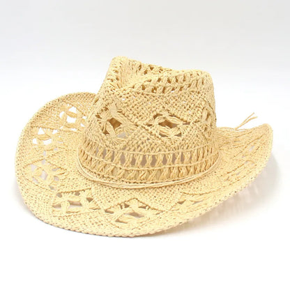 Straw Hat for Women Men Summer Handmade
