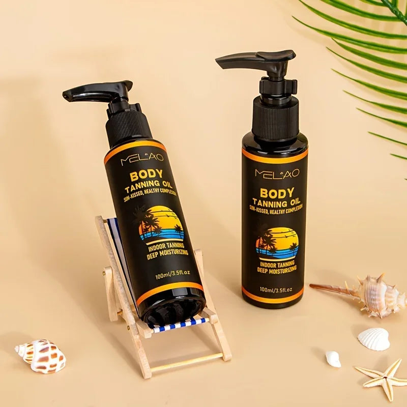 MELAO Tanning Oil Tanned Intensifier Get a Faster