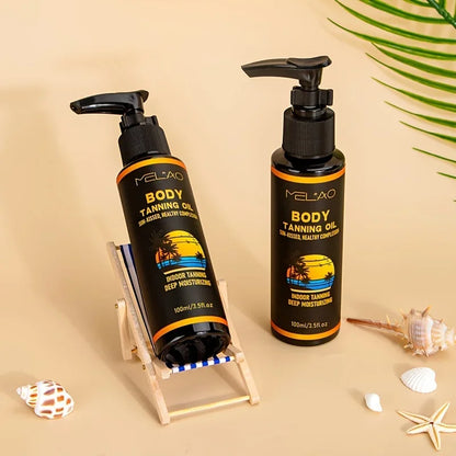 MELAO Tanning Oil Tanned Intensifier Get a Faster