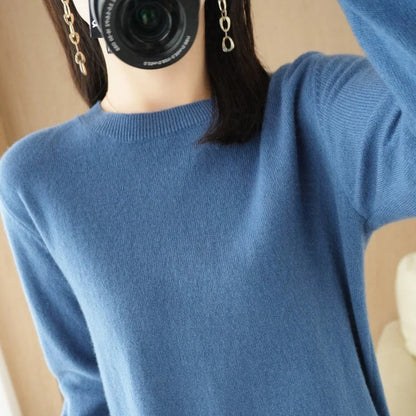 Women’s Cashmere Crew Neck Sweater