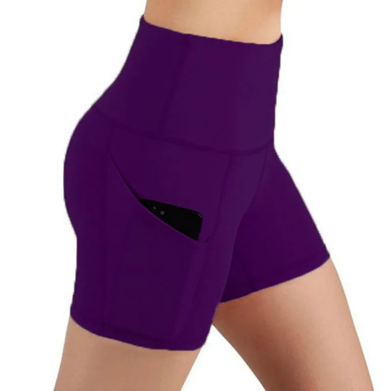 Women's Sports Shorts High Waist Yoga