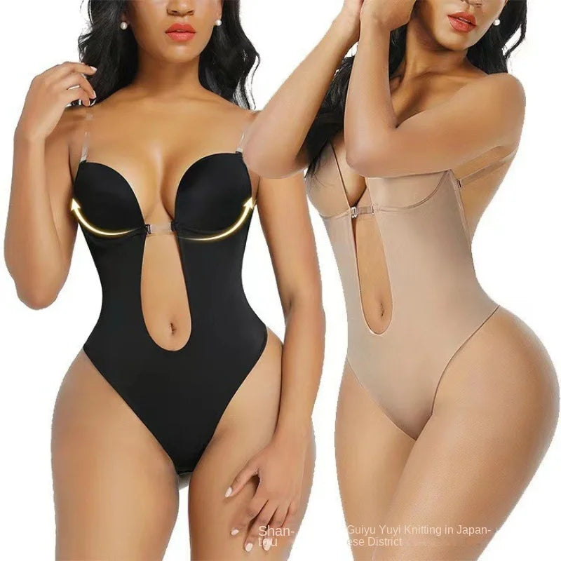 Backless Invisible Strap Shapewear Set