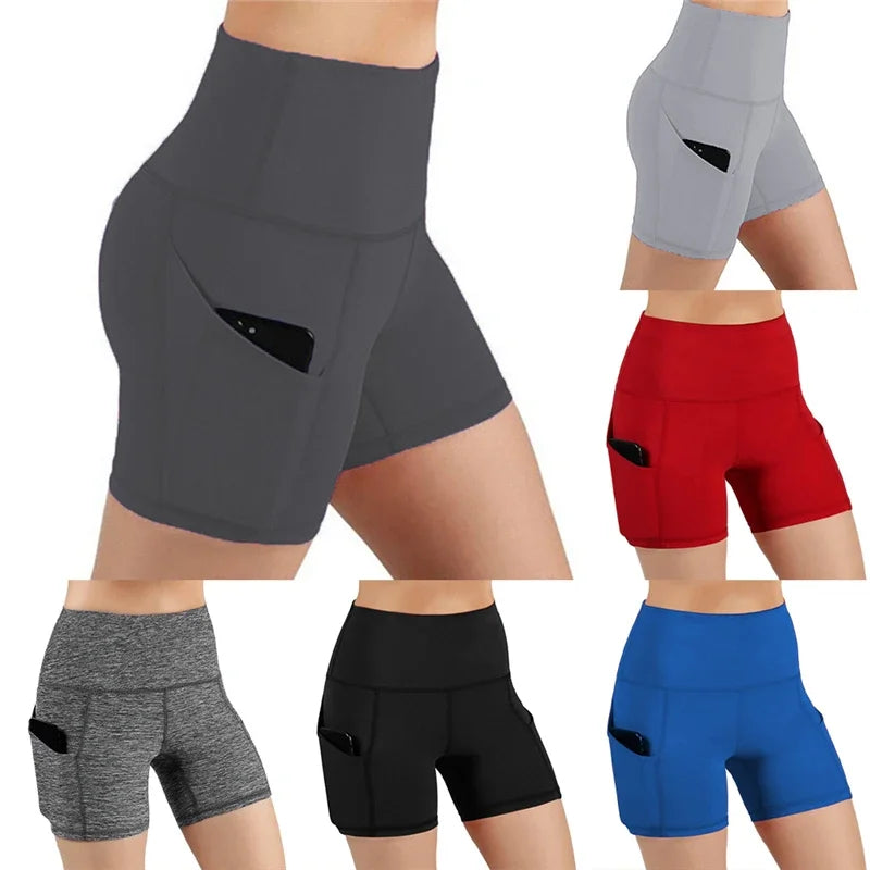 Women's Sports Shorts High Waist Yoga