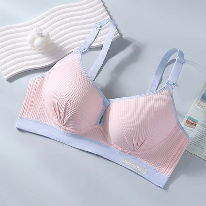 Seamless Breathable Push-Up Nursing Bra
