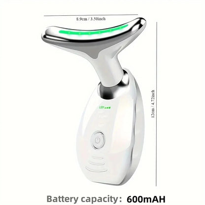 LED Vibrating Neck & Face Massager