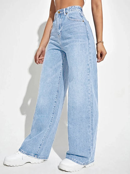 Women’s High Waist Wide Leg Jeans