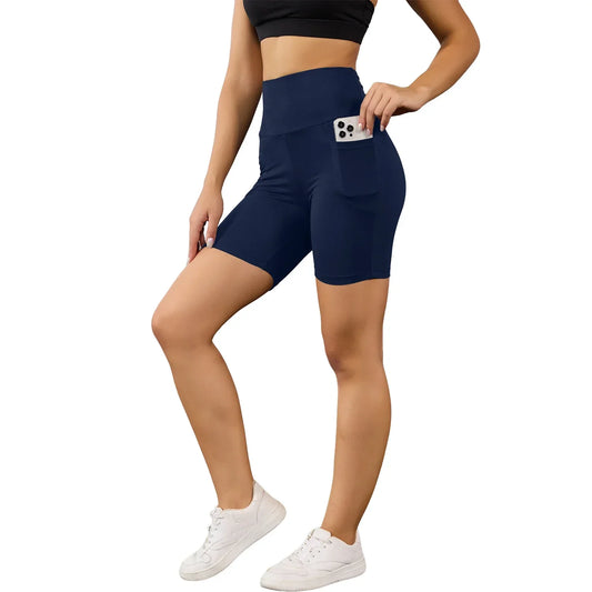 High Waisted Biker Shorts For Women